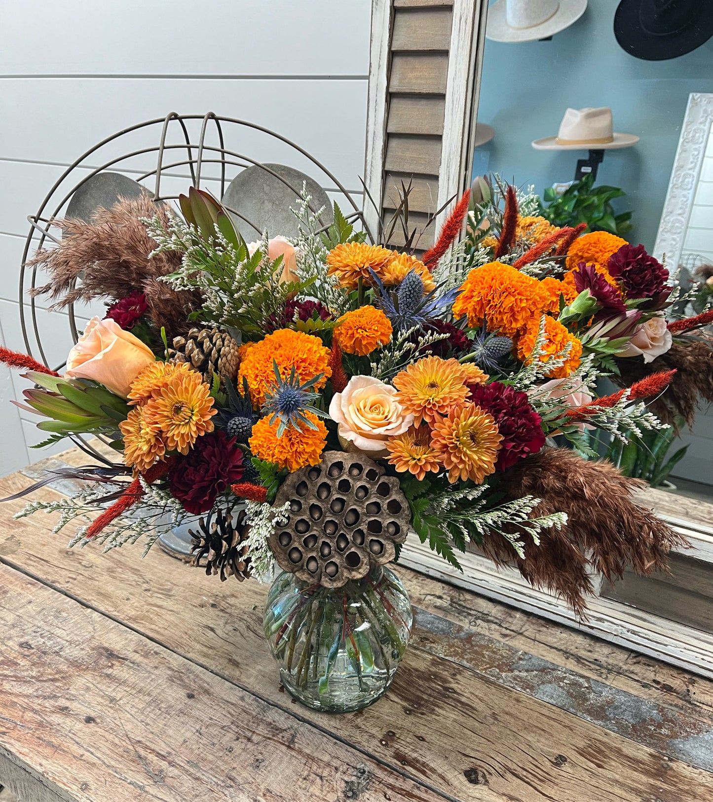 Designers Choice Fresh Arrangement (Image Is for Size Reference)