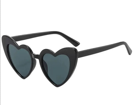 Black Heart Glasses