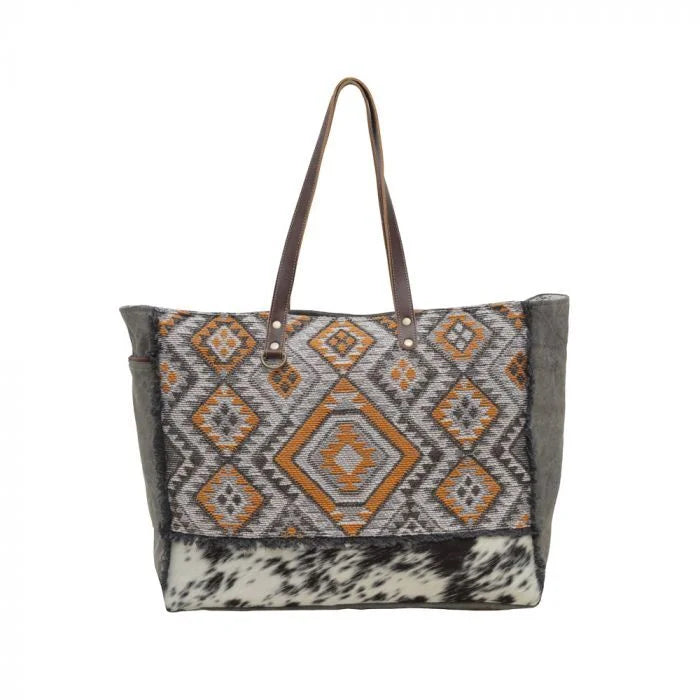 Geometric Penny Weekender